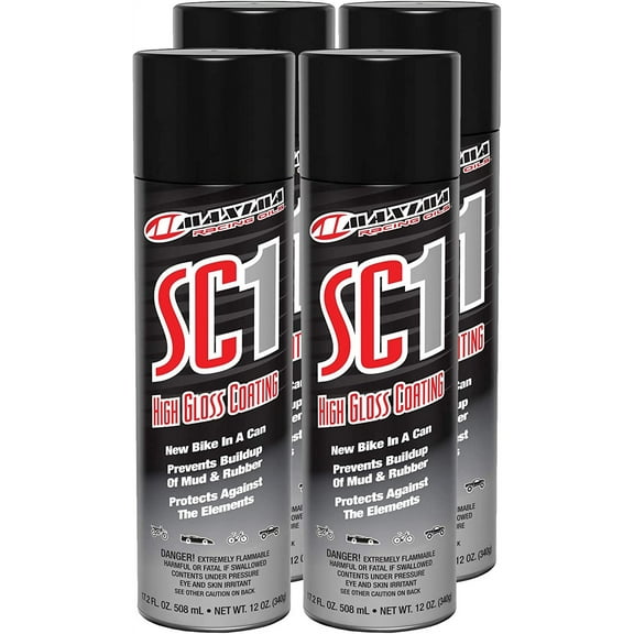 Maxima 78920-4PK SC1 High Gloss Coating 68.8 FL. OZ. 2032 mL - NET WT. 48 OZ. (1360g), 4-Pack