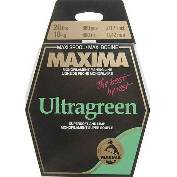 Maxima America 660 yd Maxi Spool Fishing Line, Green