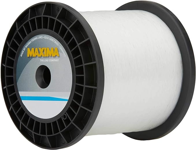 Maxima Bulk Spool Clear 6 pounds 3300 yards
