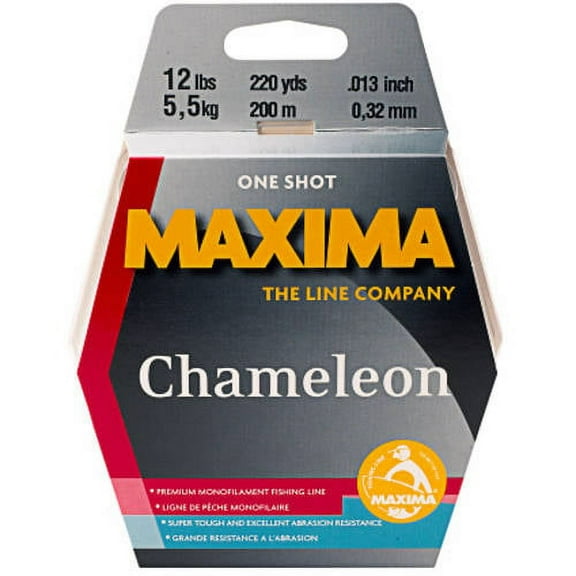 Maxima Chameleon Fishing Line One Shot Spool