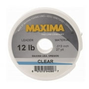 Maxima Clear Fly Fishing Leader/Tippet Material, 15 lb