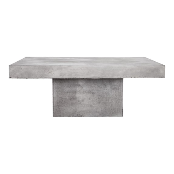 Maxima Coffee Table-Color:Dark Grey,Material:Solid Oak Wood