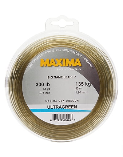 Maxima Coils & Big Game Ultragreen #300, 55Yds