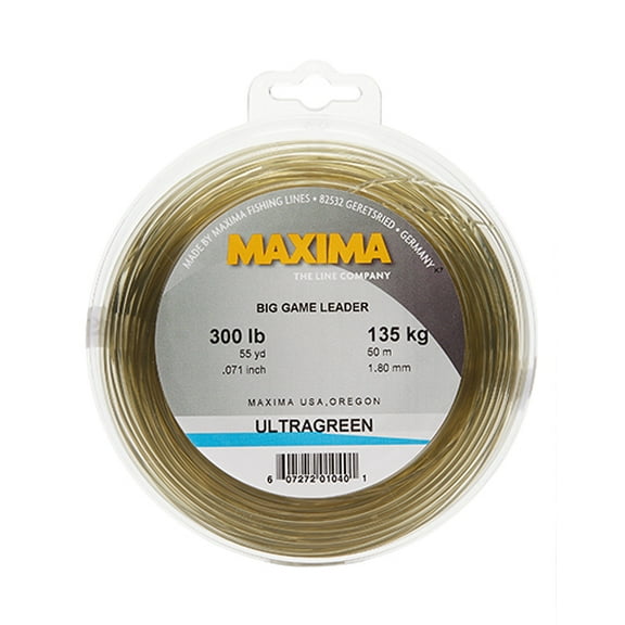 Maxima Coils & Big Game Ultragreen #300, 55Yds