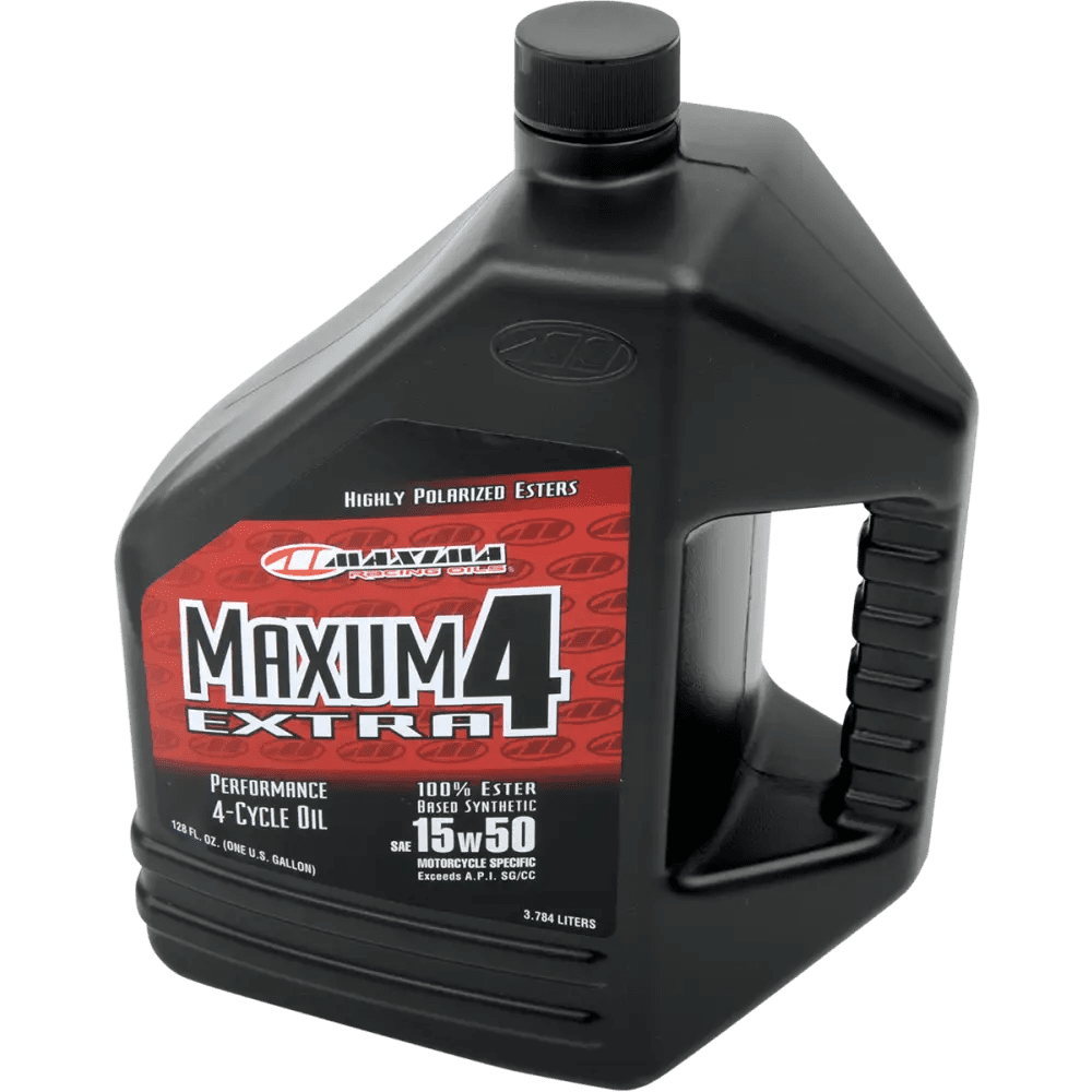 Maxima Racing Oils, Synthetic 4T Oil, 15W-50, 1 Gallon, Motorcycle