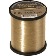 Maxima Crystal Ivory Fishing Line, 15-Pound Mono, 1176 Yard Spool