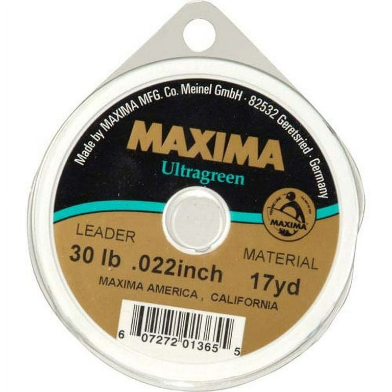 Maxima Ultragreen Leader Wheel 30 lb