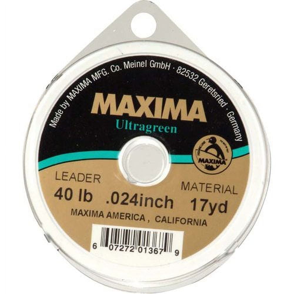 Maxima Ultragreen Leader Wheel 40 lb