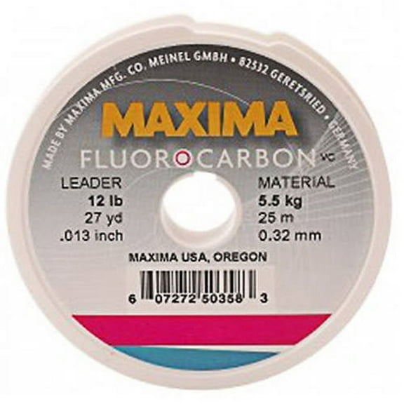 Maxima Fourocarbon Fishing Line Leader Wheel