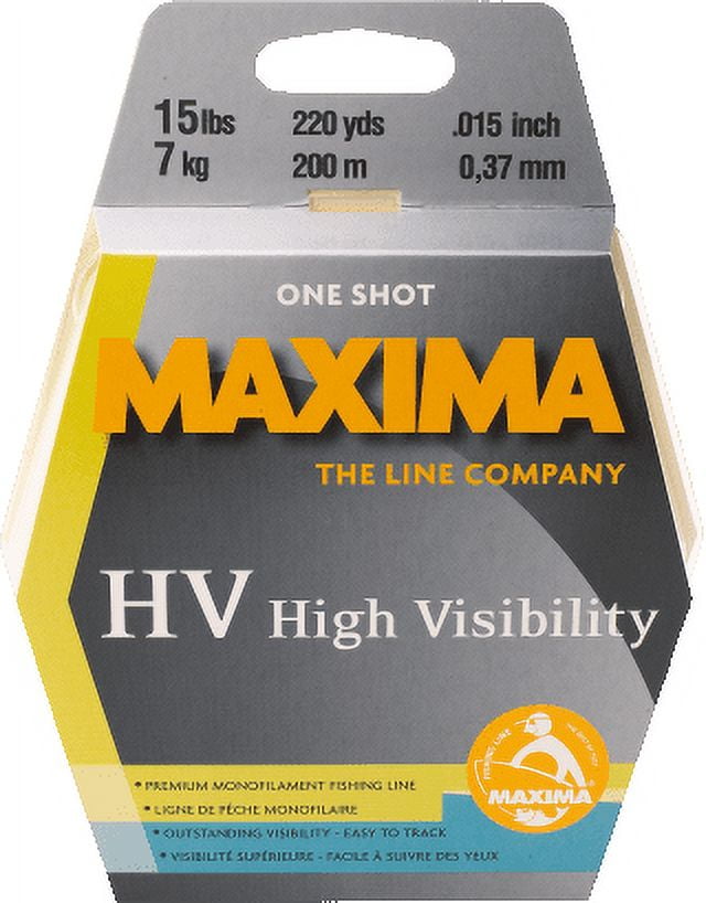 Maxima High Visibility Fishing Line
