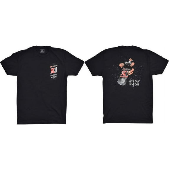 Maxima Mens SC1 Short Sleeve T-Shirt Black L