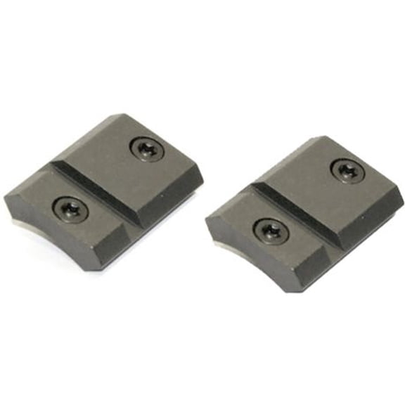 Warne 2-Piece Steel Base for Mossberg ATR, 4X4, Matte Black - M902-877M