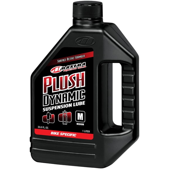 Maxima Racing Oils Plush Dynamic Medium, Suspension Oil, Medium, 1L