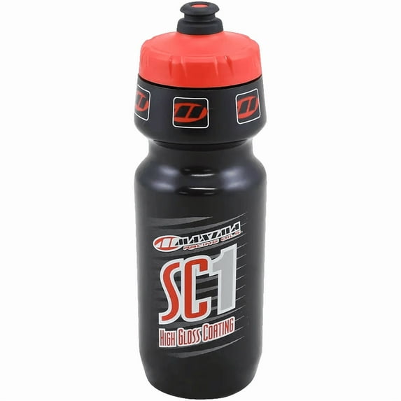 Maxima Racing Oil Maxima SC1 Water Bottle 24oz Black/Red