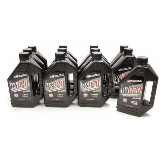 Maxima Racing Oils 0w20 Synthetic Oil Case 12x1 Quart RS020