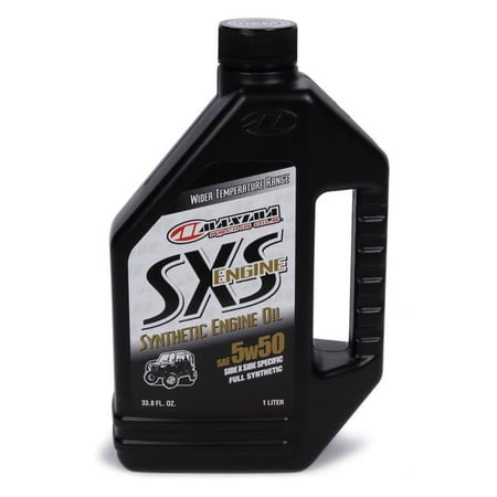 Maxima Racing Oils 1 ltr SXS Engine 5W50 Synthetic Motor Oil
