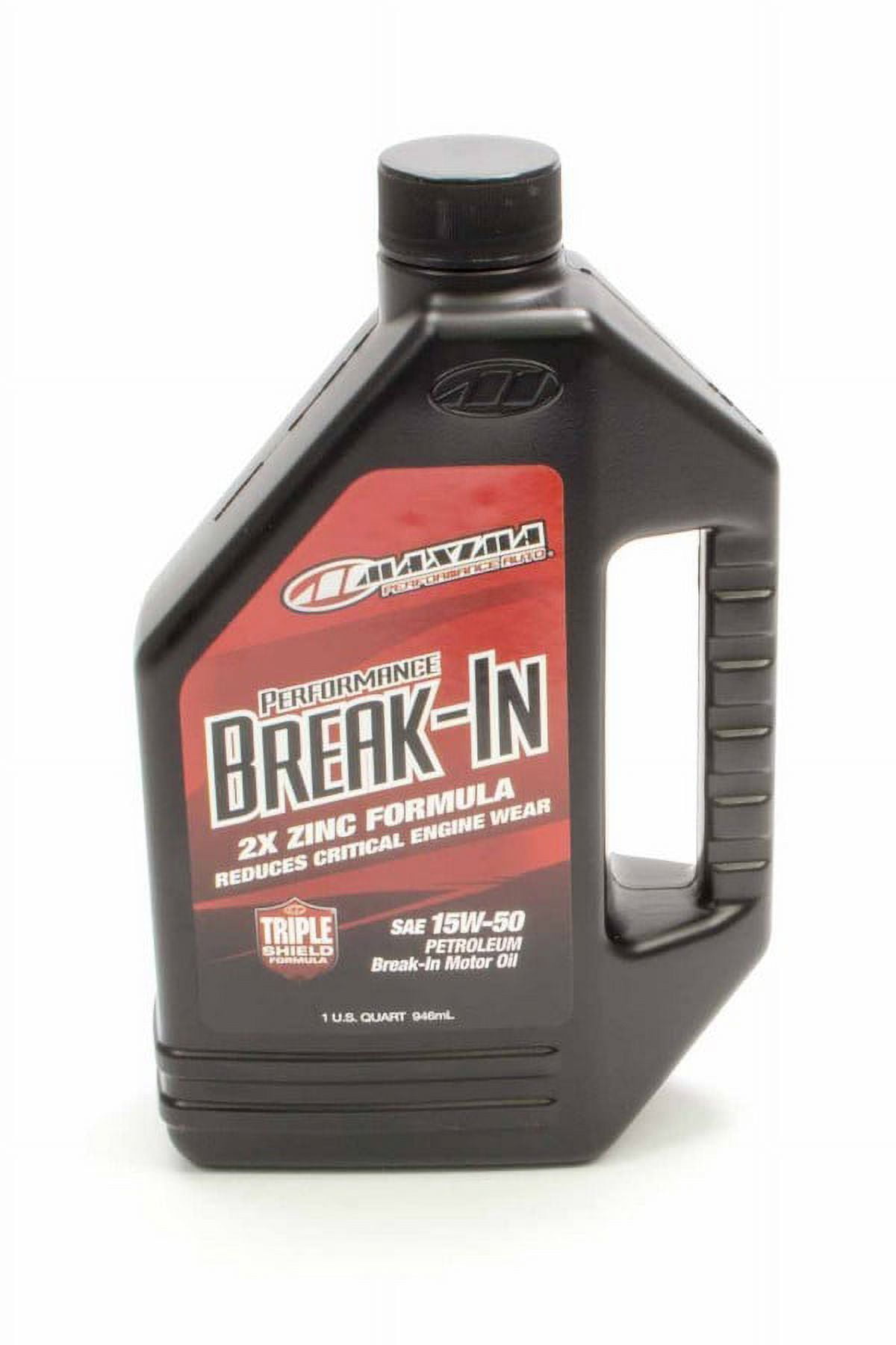 Maxima Racing Oils 1 qt BreakIn Motor Oil ZDDP 15W50 Conventional