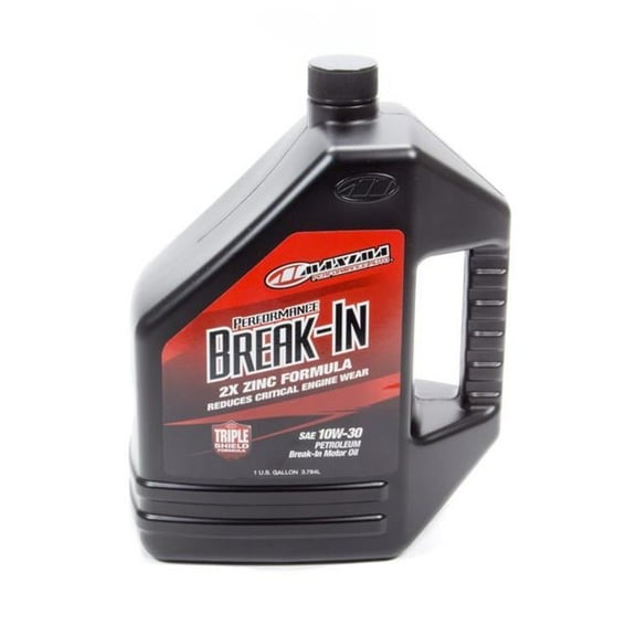 Maxima Racing Oils  10W-30 Break-In Oil - 1 gal