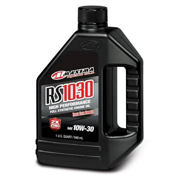 Maxima Racing Oils 10w30 Synthetic Oil 1 Quart RS1030