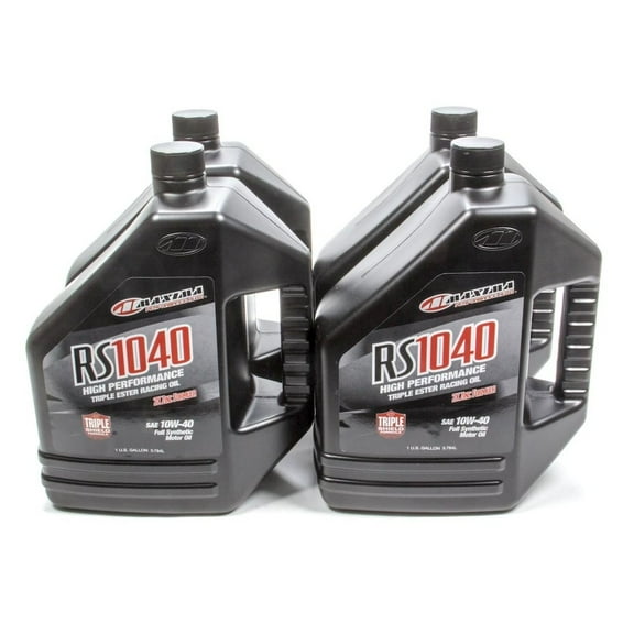Maxima Racing Oils 10w40 Synthetic Oil Case 4x1 Gallon RS1040