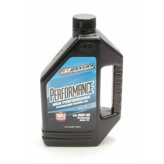 Maxima Racing Oils 20w50 Petroleum Oil 1 Quart Performance