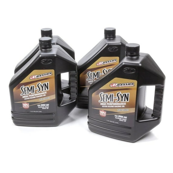 Maxima Racing Oils 20w50 Semi-Syn Oil Case 12x1 Quart