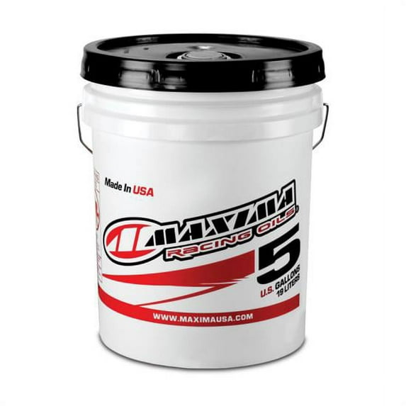 Maxima Racing Oils 39-34505B Semi-Synthetic, 10W40, 5 Gallons