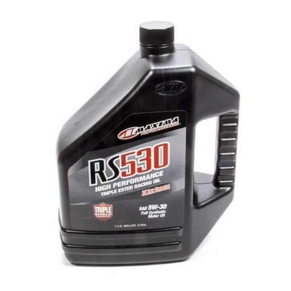 Maxima Racing Oils MAX39-919128S RS530 Motor Oil ZDDP 5W30 Synthetic - 1 gal