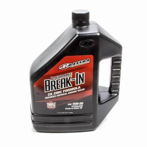 Maxima Racing Oils Performance Break-In Motor Oil ZDDP 15W50 Conventional - 1 gal.
