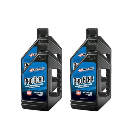 Maxima Racing Oils Pro Gear 75w190 Gear Oil Case 4 x 1 Gallon