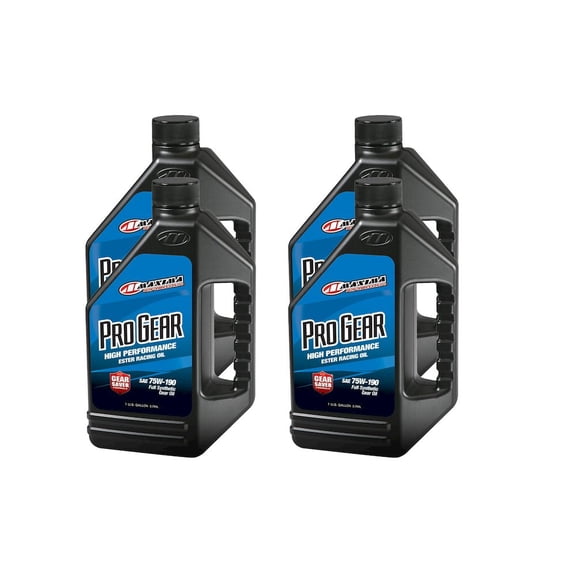 Maxima Racing Oils Pro Gear 75w190 Gear Oil Case 4 x 1 Gallon