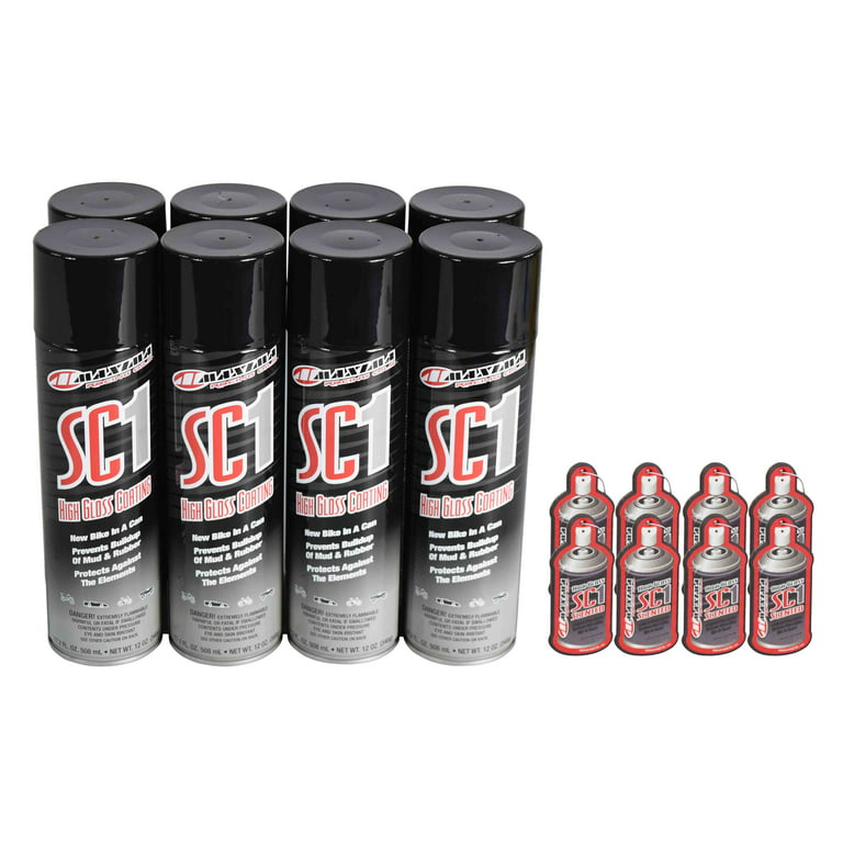 MAXIMA RACING OILS MAX78904 SC1 High Gloss Clear Coat Silicone Spray 4 oz  24pk