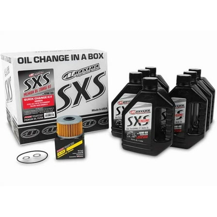 HONDA TALON SXS QUICK PREMIUM OIL CHANGE KIT 10W40 (7 LITERS) CARTRIDGE OIL F