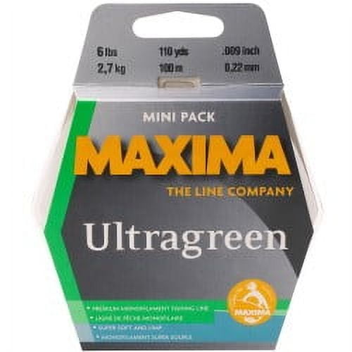 Maxima Ultragreen Fishing Line Mini Pack