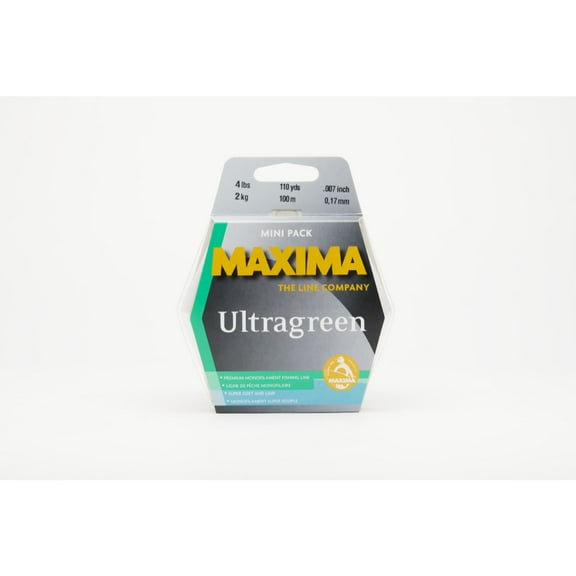 Maxima Ultragreen Fishing Line Mini Pack