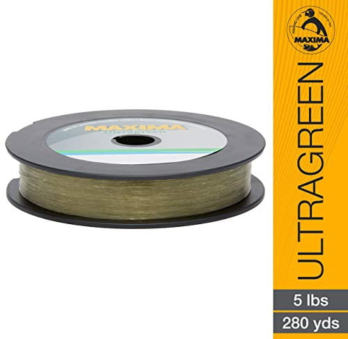 Maxima Ultragreen Monofilament Fishing Line 5lb 280yd Moss Green