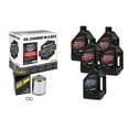 Maxima VTwin Oil Change Kit Synthetic w/ Chrome Filter Sportster