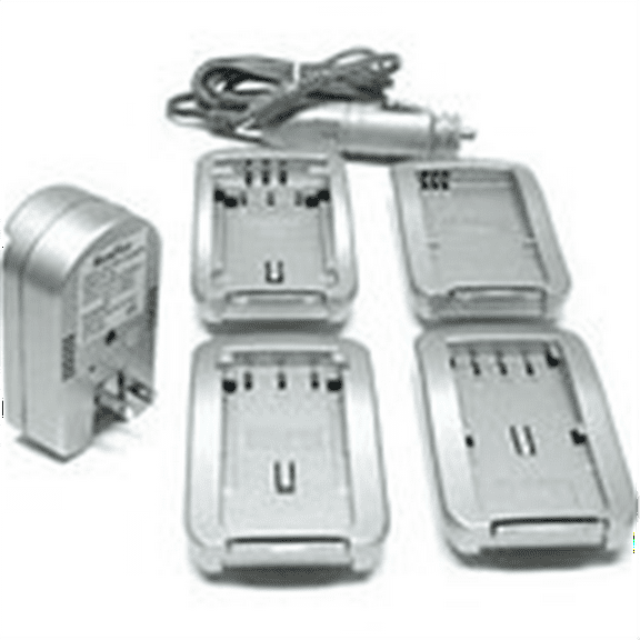 Maximal Power FC100 OLY Universal All In One Camera Travel Charger for Olympus Battery (Silver)