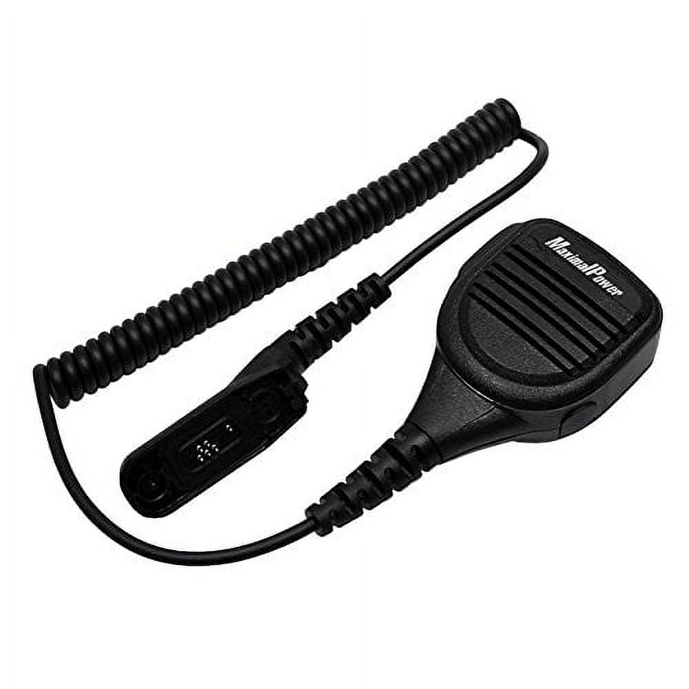 Maximal Power Rm Mot Xpr6550 Palm Speaker Mic for Motorola Xpr6550 Connector Two Way Radios