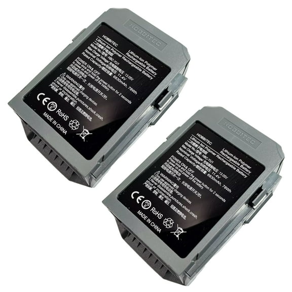 MaximalPower 11.4V 6830mAh Battery For DJI Mavic Pro Drone - Replacement Battery (2 Pack)