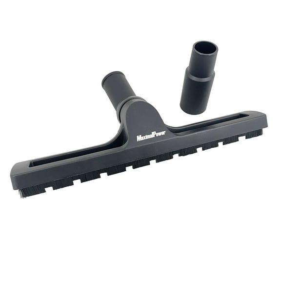 MaximalPower 12" Vacuum Cleaner Attachment 360 Floor Brush Tool Replacement with Vacuum Adapter Tube Attachment