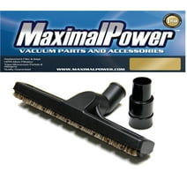MaximalPower 12" Vacuum Cleaner Attachment 360 Floor Brush Tool Replacement with Vacuum Adapter Tube Attachment