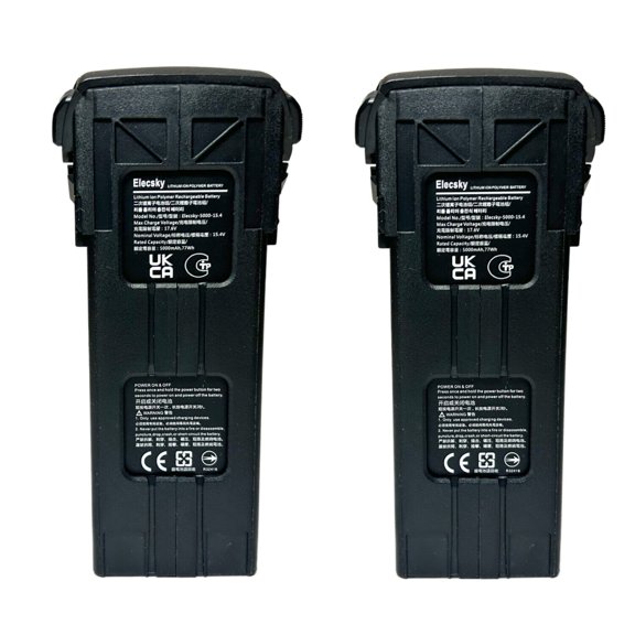 MaximalPower 15.4V 5000mah Battery For DJI Mavic 3 Pro, Pro Cine, Classic, Mavic 3, Mavic 3 Cine, Mavic 3 Enterprise - 2 Pack