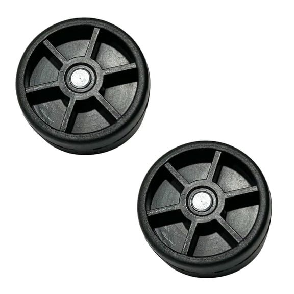 MaximalPower 2 PC Replacement Brush Wheel for Vacuum Cleaner Floor Brush Swivel 12" (300mm) Tool