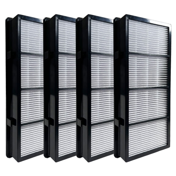 MaximalPower 2 Pack HEPA Type C Replacement Filters for Honeywell HEPA Clean HRF-C2 Air Purifiers 16200 and HHT Models (4 Per Pack)