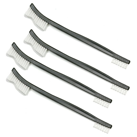 MaximalPower (4 Pack) Nylon Double Ended Brushes for Pistol Rifle Shotgun Gun Cleaning Brush Set