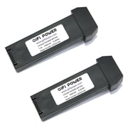 MaximalPower 4300mAh 7.4V Battery for Holy Stone HS720 & HS720E RC Quadcopter - DOES NOT FIT HS720G! - 2 Pack