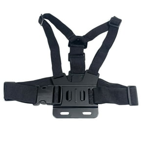 MaximalPower Chest Mount for Gopro Hero 9, 8, 7, 6, 5, 4, Session, 3+, 3, 2, 1, Hero (2018) Action Camera Adjustable Body Belt Strap Harness
