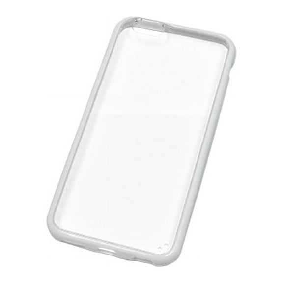 MaximalPower Phone Case Compatible with iPhone 6 Plus PC/TPU Back Plastic Shell Hard Case Bumper Shell - Retail Packaging - White