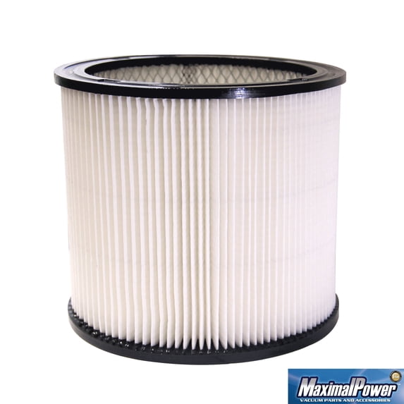 MaximalPower Filter for Shop Vac 90304 Vacuum Filter - Works with models 90333 90350 Cartridge Replacement Filter Fit 5 Gallon and Above Wet/Dry Vacuum Cleaners